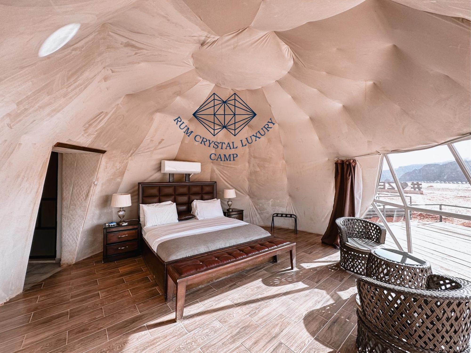 Rum Crystal Luxury Camp Вади-Рам Экстерьер фото