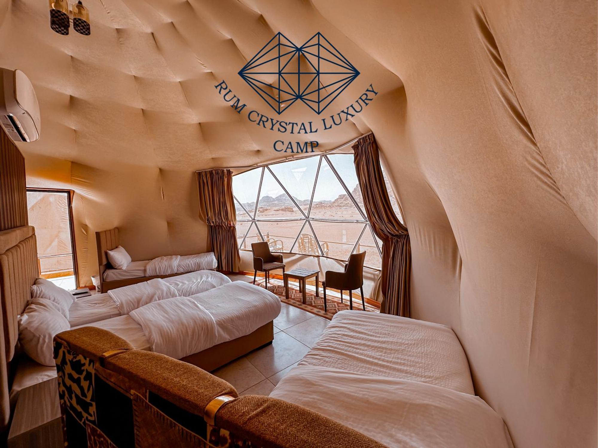 Rum Crystal Luxury Camp Вади-Рам Экстерьер фото