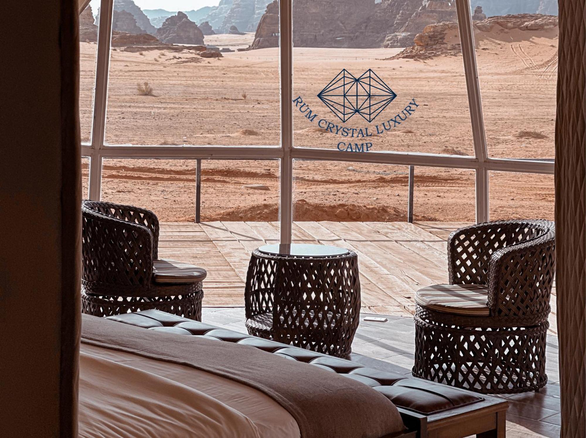 Rum Crystal Luxury Camp Вади-Рам Экстерьер фото