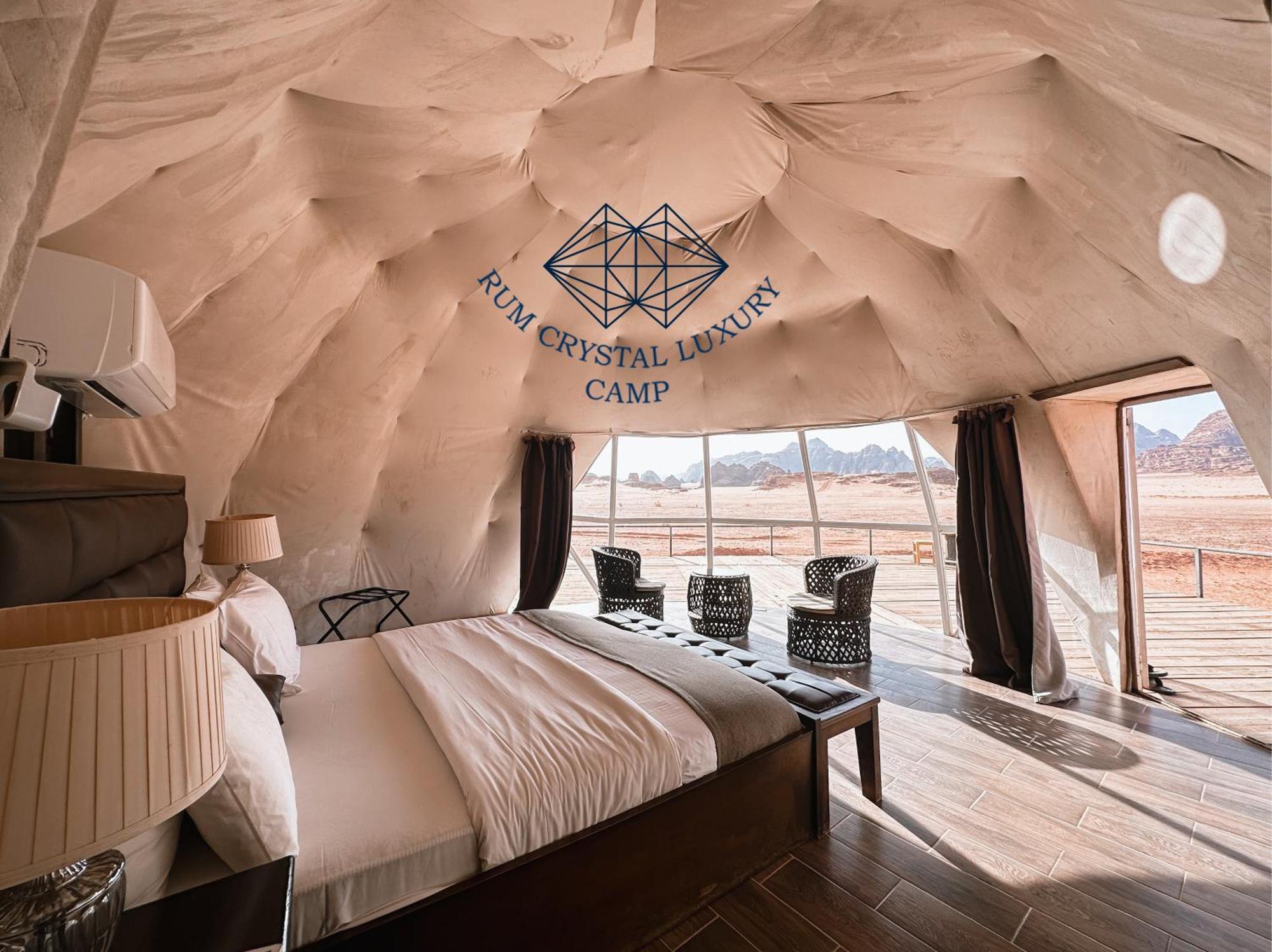Rum Crystal Luxury Camp Вади-Рам Экстерьер фото
