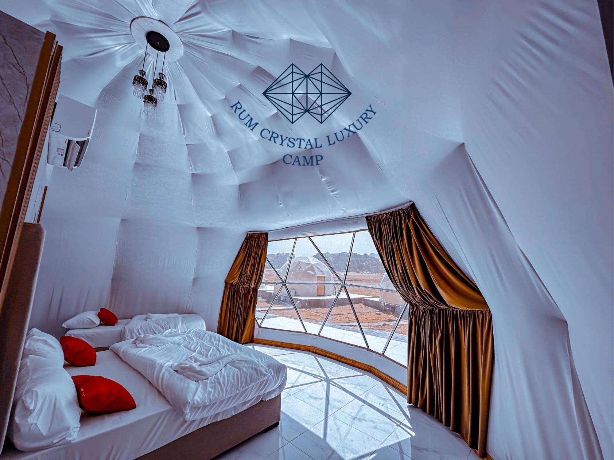 Rum Crystal Luxury Camp Вади-Рам Экстерьер фото