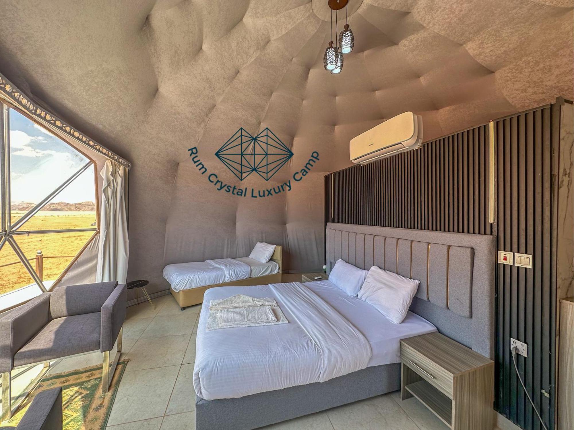 Rum Crystal Luxury Camp Вади-Рам Экстерьер фото