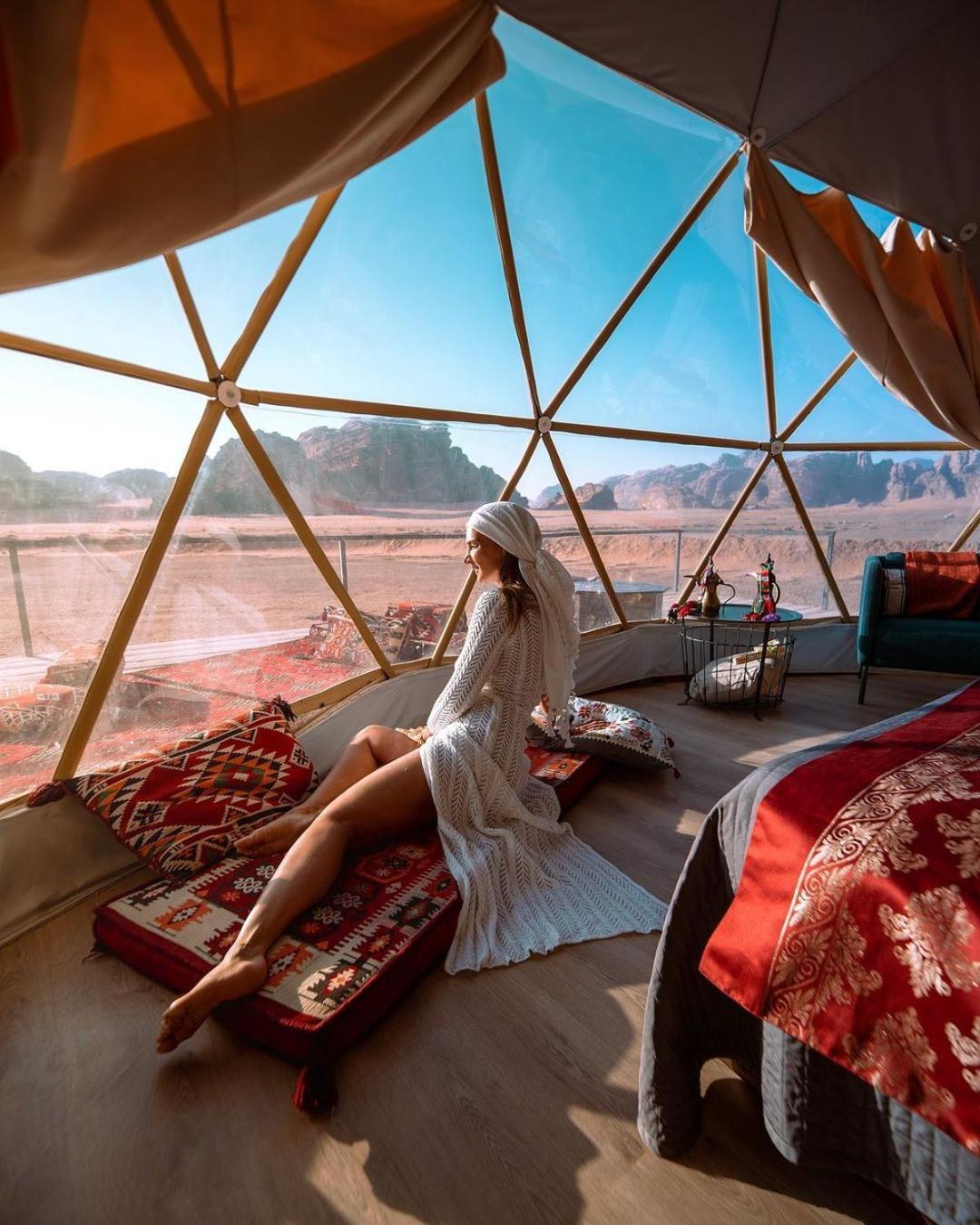 Rum Crystal Luxury Camp Вади-Рам Экстерьер фото